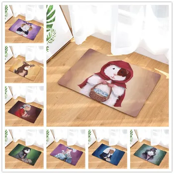 

New Home Decor Cartoon Mats Carpets Non-slip Kitchen Rugs for Home Living Room Floor Mats 40X60