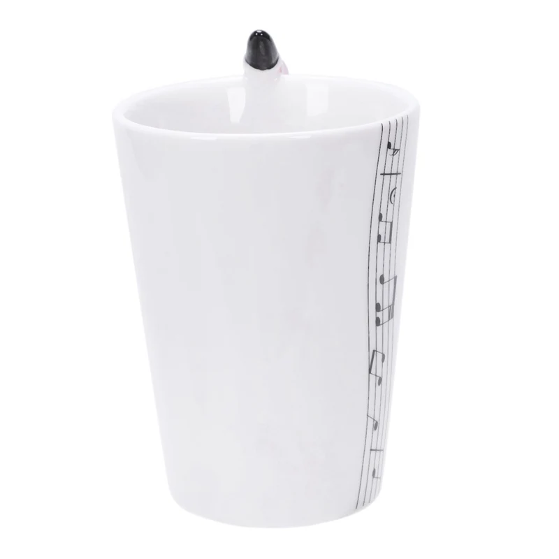 Саксофон керамические кофейные кружки фарфоровая молочная кружка Чайные чашки музыкальные ноты домашний офис посуда для напитков