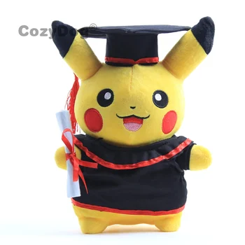 

27cm Dr. Pikachu plush toys doll New Arrivals Cute Pikachu Peluche plush toy Japan Cartoon Anime Dolls baby kids Birthday Gift