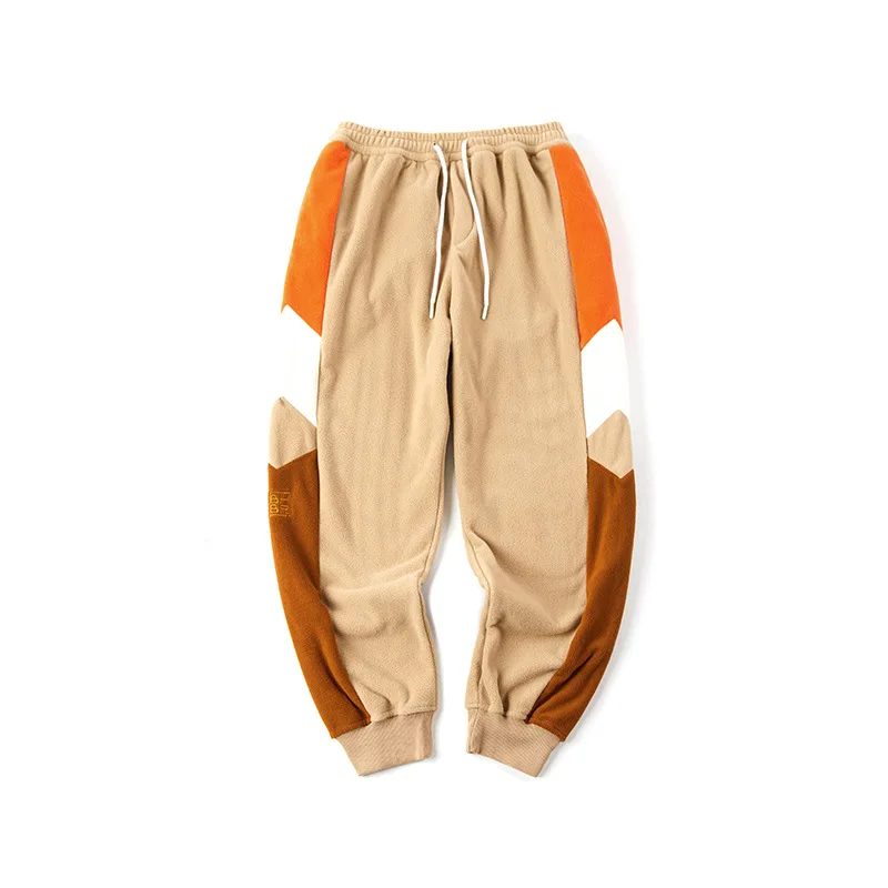

Luoye luo ye 2019 Winter New Style Japanese-style Origional Multi-color Mixed Colors Workwear Casual Ankle Banded Pants Bk9014