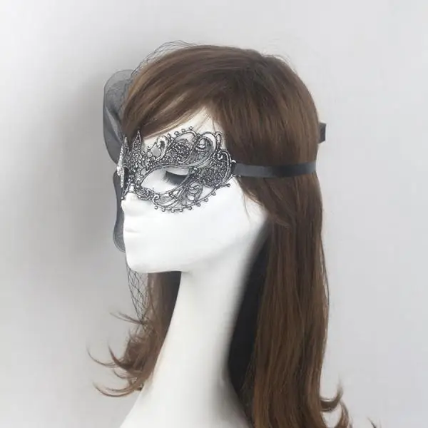 Black Women Sexy Lace Eye Mask Party Masks For Masquerade Halloween Venetian Costumes Carnival Mask For Anonymous Mardi
