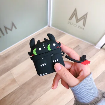 

fundas cute dinosaur Silicone Case For Oneplus Buds Case for OnePlus 8 Pro 6/7T Pro Cartoon Wireless Earphone Protection Cover