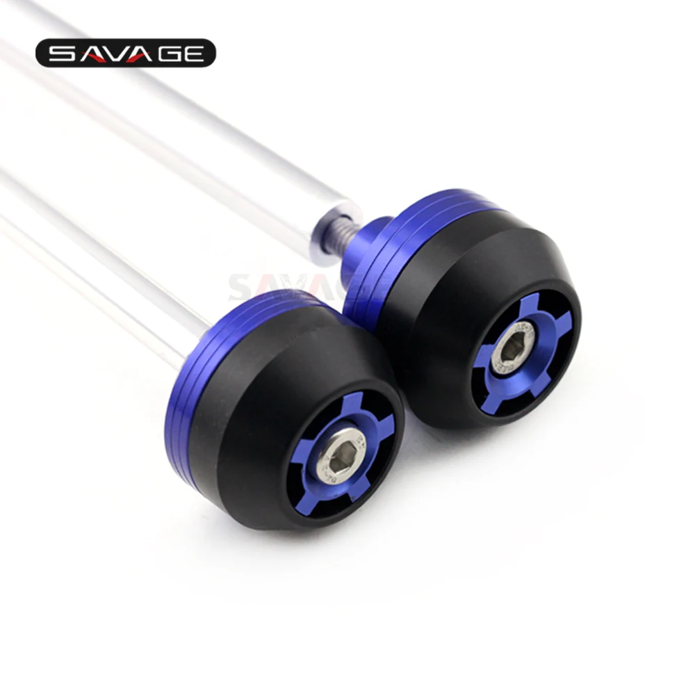 Front Rear Axle Fork Wheel Protector Sliders Falling Protection (43)