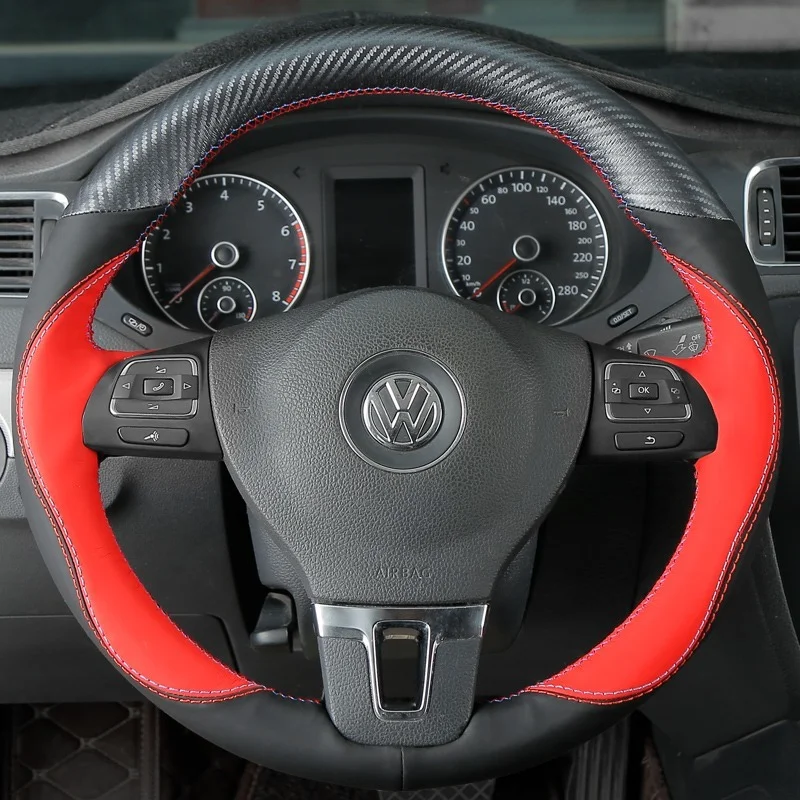

Кожаные аксессуары ручной работы для Volkswagen Sagitar Lavida Magotan Golf 7 Polo Tharu Tayron