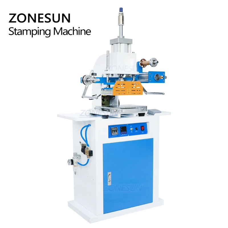 ZONESUN ZS 819C пневматический для ключей от автомобиля с кожаными тиснение биговки