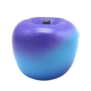 

Funny Cute Fruit Peach/Apple Slow Rising Toys Colorful Soft Squeeze Phone Strap Children Kid Decompression Squishy Toy Gift