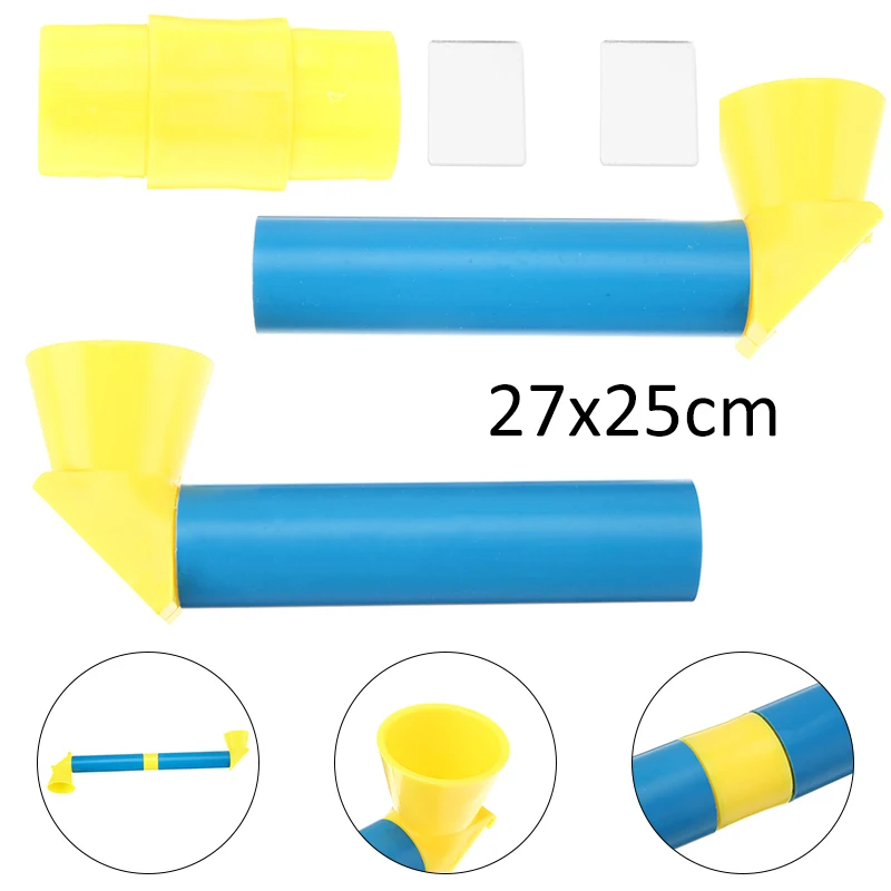 

Optical Physical Experiment Homemade Periscope DIY Material Light Reflection Periscope Kids Gift Educational Toys