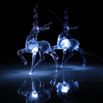 

Creative Lights String Battery Box Christmas Deer Birthday Festival LED String Lights Lamp String 10led/20led IP65 Waterproof