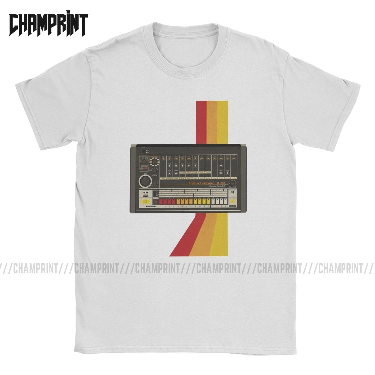 TR-808 Korg Volca футболка Для мужчин синтезатор музыка электро модульный техническая