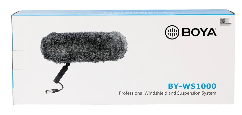 BOYA BY-WS1000 Microphones Blimp Windshield Suspension System for Shotgun Mic for Canon Nikon Sony DSLR Camcorder Recorder 3pcs