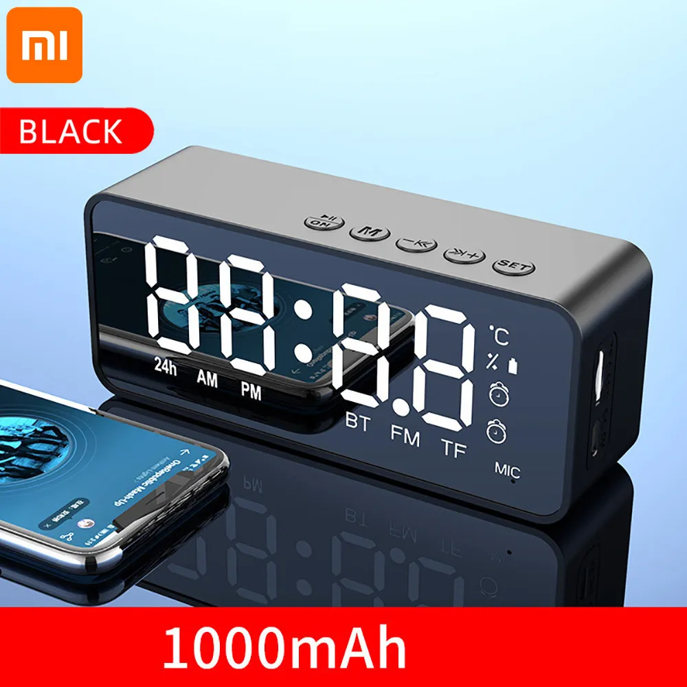Беспроводная Bluetooth-Колонка Xiaomi небольшой мини-будильник портативная | Smart Remote Control -1005002491016775