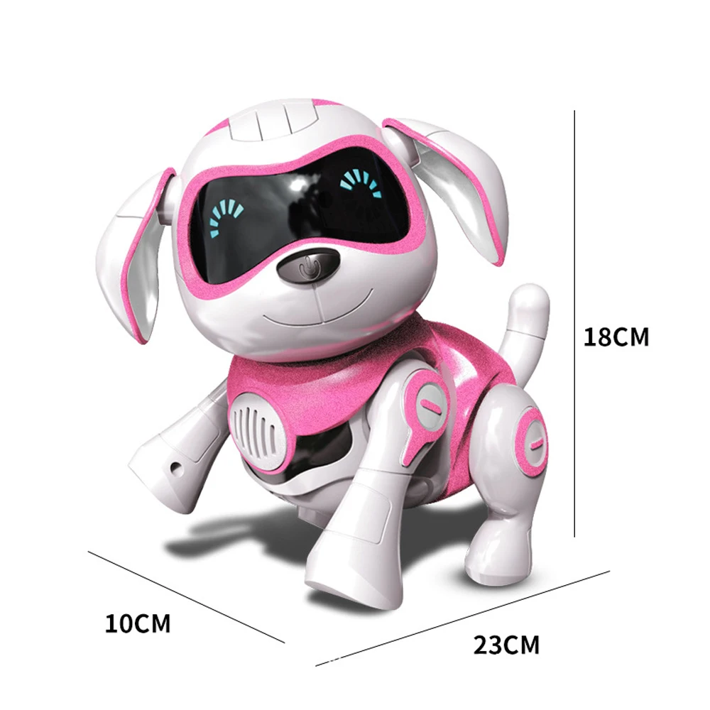 Electronic Pet Toy Dogs With Music Sing Dance Walking Intelligent Mechanical Infrared Sensing Smart Robot Dog Toy Animal Gift