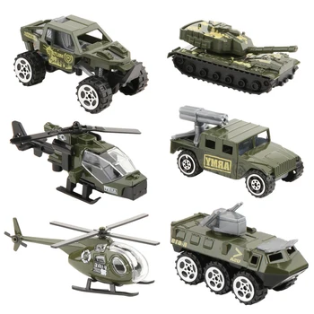 

Military Model Simulation Car Tank Racing Helicopter Armored Vehicle Diecasts Birthday Gift Toys for Kids Alloy ABS 1:50