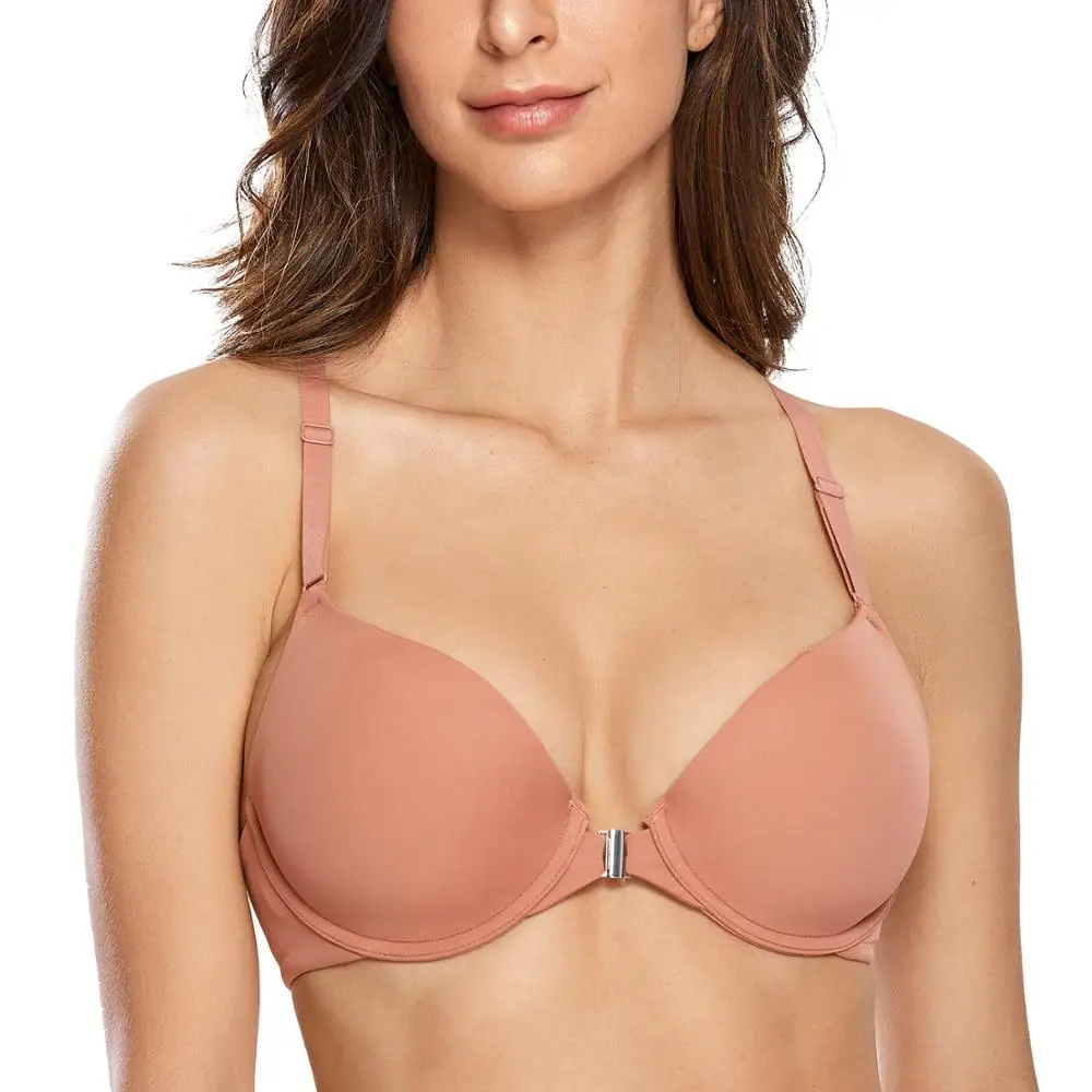 Для женщин бесшовные гладкие пенопластовые полный охват косточках застежка