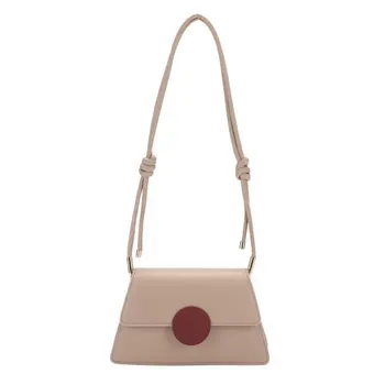 

Fashion Ladies Shoulder Bag Solid Color Simple Handbag Female Popular Wild Messenger Bag Solid Color Women