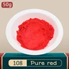 Pure Red Mica Pigment Pearl Powder DIY Mineral Dye Colorant Dust YB108 for Soap Crafts Ceramic Color 1
