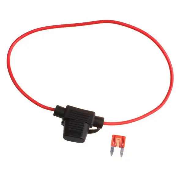 1Pcs Waterproof Power Socket Mini Blade Type In Line Fuse Holders with