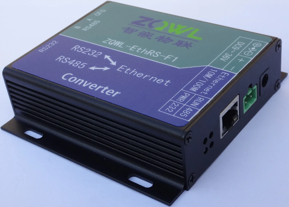 Последовательный сервер/Ethernet к последовательному порту к сети к последовательному порту/Modbus TCP к RTU с блоком питания