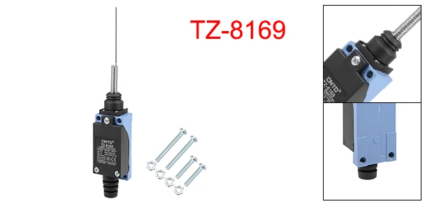 8169 (1Qty) Uxcell 1/2/4/5 шт. концевой выключатель роликовый рычаг TZ-8104/8107/8108/8112/8166/8167/8169 1NC+ 1NO для фрезерный станок с CNC лазерной плазмы IP65 - Цвет: 8169 (1Qty)