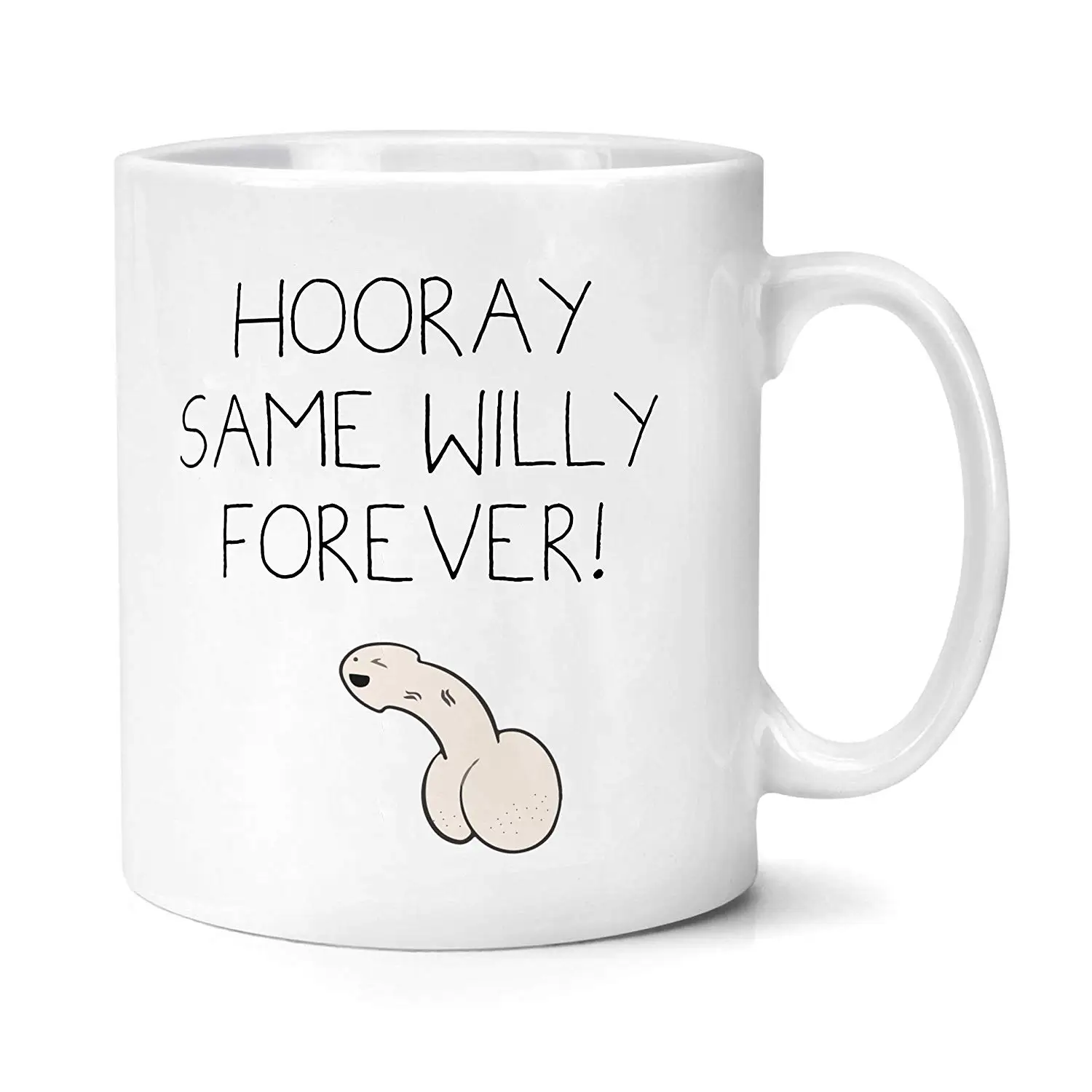 Веселые свадебные подарки Hooray Same Willy Forever | Дом и сад