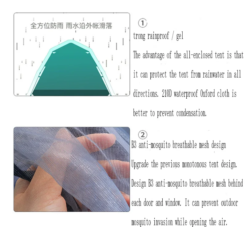 Тент для путешествий, кемпинга 210D оксфордская ткань Fabic утолщенная водонепроницаемая палатка для 3-4 человек наружная Автоматическая для Быстрого Открывания Пляжная палатка