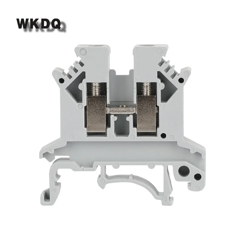 Conector Elétrico Bloco de Terminais Din Ferroviário ru 100 2 5 Peças conector eletrico bloco de terminais din ferroviario ru 100 25 pecas 01