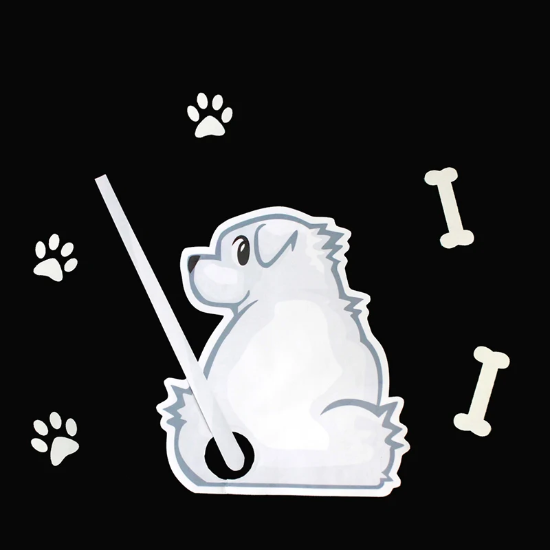 Забавное украшение для автомобиля Мультяшные животные собака подвижный хвост