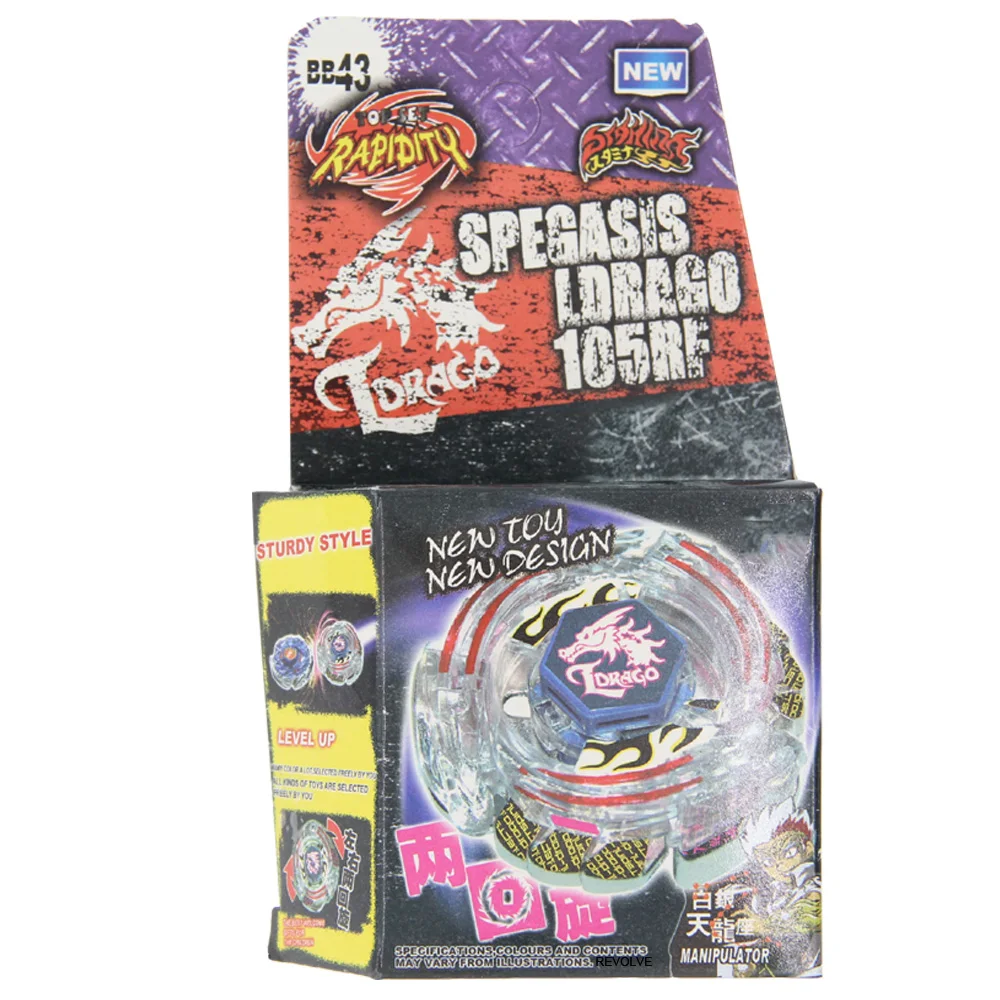 B-X TOUPIE взрыв BEYBLADE металлический сплав Lightning L-Drago 100HF BB-43 4D Системы дропшиппинг |