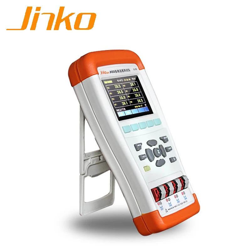 US $304.20 JK804 Digital Data Logger MultiChannel Handheld Temperature Meter 4 Channels 01C Resolution