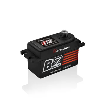 

Power HD B7 Revolution PRO short body brushless servo high pressure steel tooth Servo Steering gear for RC Car Brushless Servo
