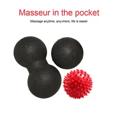 Арахисовый Массажный мяч набор арахисовый мяч с массажным шарик-шип Массажный мяч для мужчин и женщин тренировки