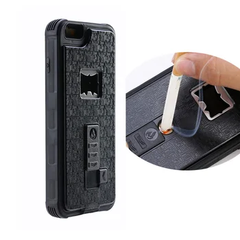 

Cigarette Lighter Phone Case For iPhone XR X XS max 8 7 6 plus Bottle Opener Cover marvel Heavy Duty Protection funda coque New
