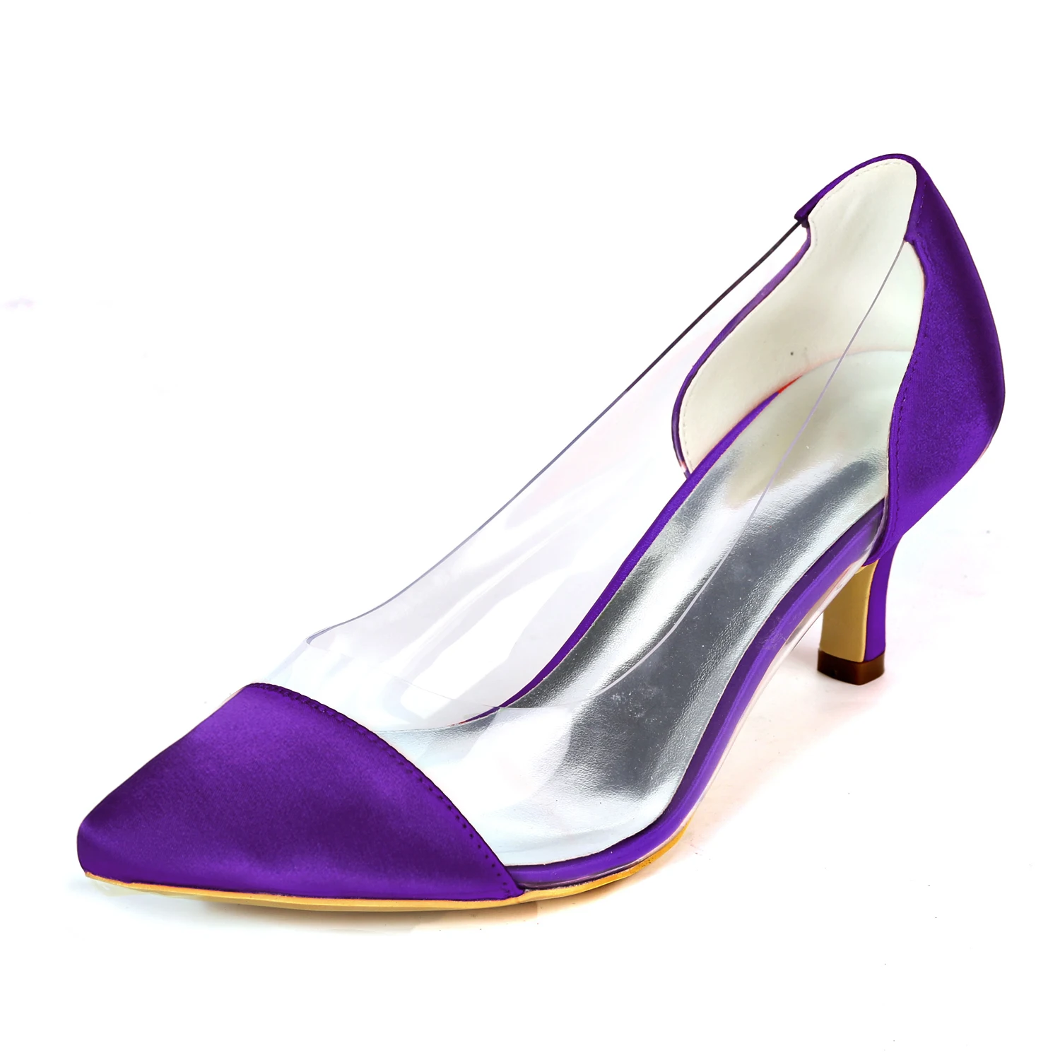 zapato salon tacon medio