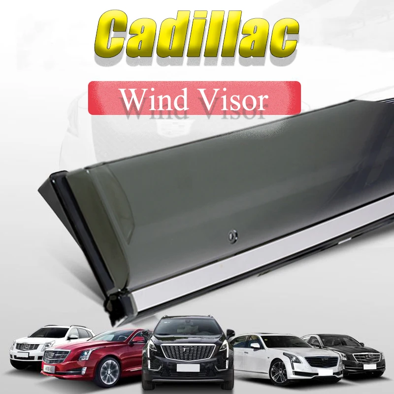 Per Cadillac Xt4 Xt5 Xts /Rain Guard/Guard Smoke Window Rain Window Wind Visor 4 Pezzi/1 Set 2013-2020