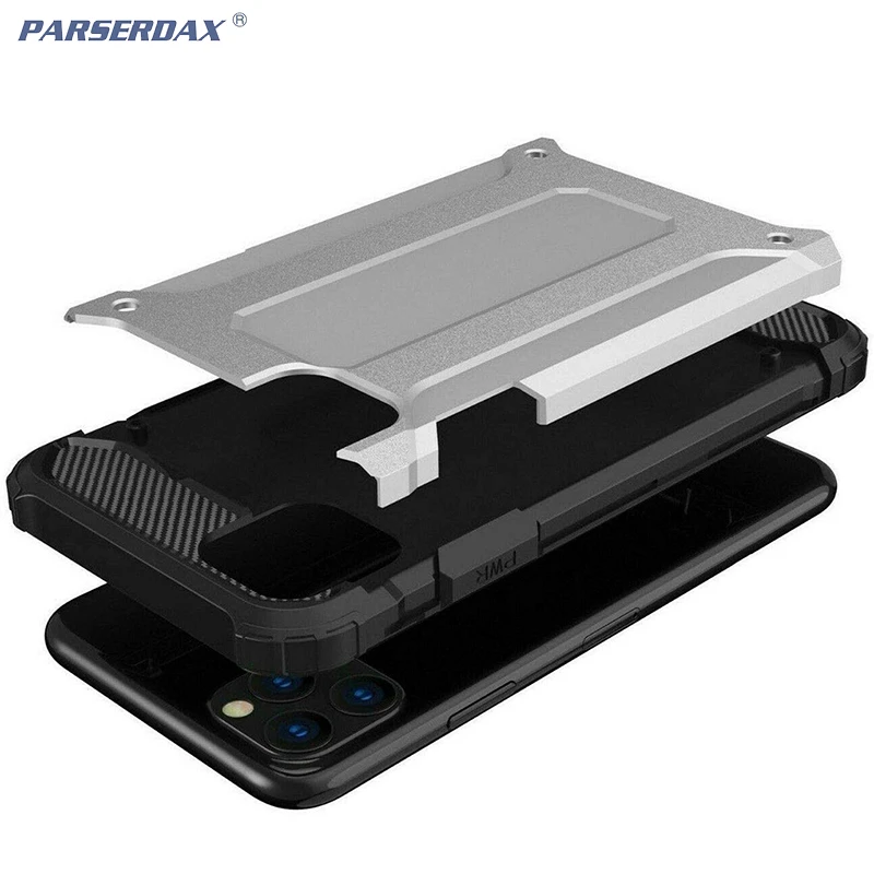 Чехол Scorpio Armor для Apple iPhone 11 Pro Max X XS XR 8 7 Plus 6 6S 5 5S SE военный класс прочный защитный чехол для телефона 500 шт