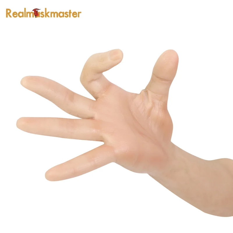 Силиконовая Мужская Реалистичная силиконовая перчатка высокого уровня, Женская искусственная кожа, реалистичные поддельные руки, трансвестит
