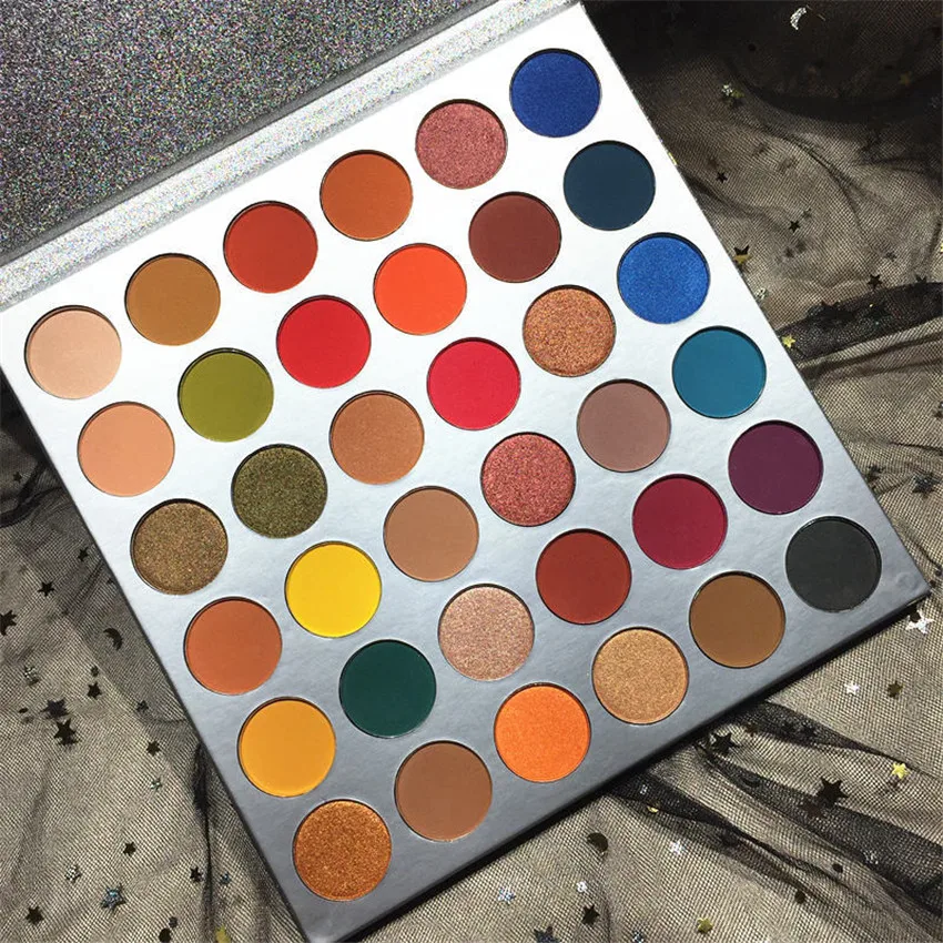 

10 Warm Colors Eyeshadow Pallete Profissional Women Ladies Eye Shadow Makeup Cosmetic Shimmer Matte Eyeshadow Palette Maquiagem