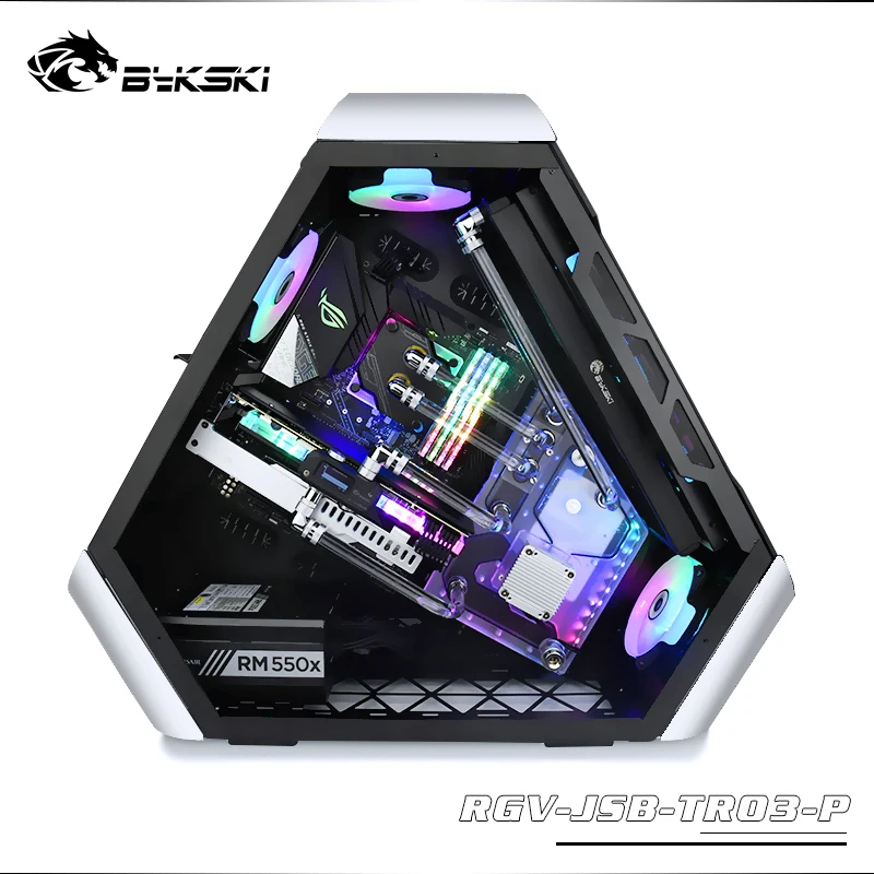 BYKSKI Acrylic Board Water Channel Kit Solution use for JONSBO TR03 Computer Case for CPU/GPU Block Support DDC Pump RGB/A-RGB BYKSKI Acrylic Board Water Channel Kit Solution use for JONSBO TR03 Computer Case for CPU/GPU Block Support DDC Pump RGB/A-RGB