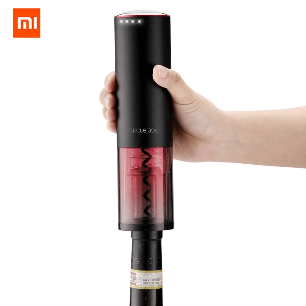 

Original XIAOMI Mijia Circle Joy CJ - EKPQ02 USB Charging Automatic Electric Bottle Opener Wine Opener Kitchen Opening Tool