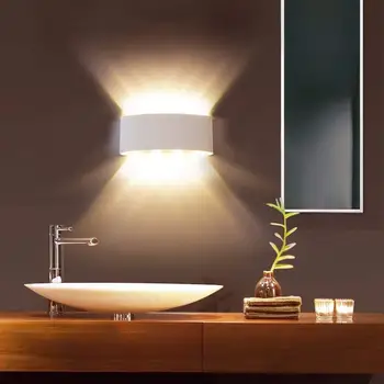 

LED Wall Light IP65 Flashlight Living Room Outdoor Outdoor LED Light Sturdy Aluminum Indoor Bedroom Night Light