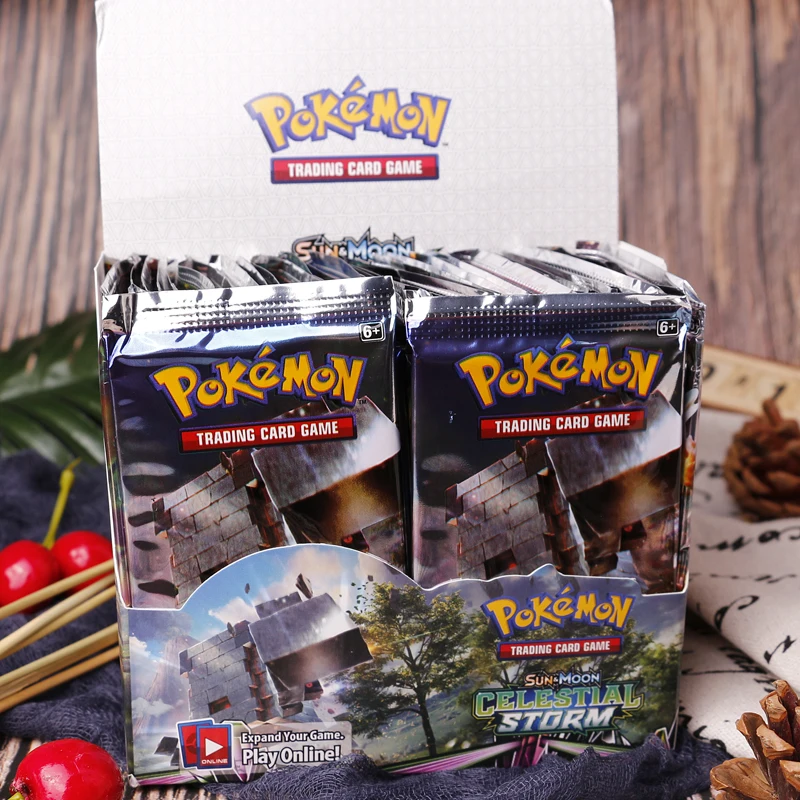 4 шт./компл. Pokemon TCG английское издание карты солнечной энергии карты Опора карты Pikamon Покемон потерянный гром дополнение Пакет Детская игрушка в подарок