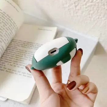 

Green Hamster Protective Case Silicone Cover with Carabiner for Airpods 1/2 Kit