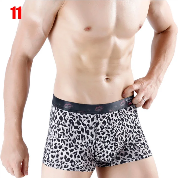 11 Трусы-боксеры из Ice Silk боксеры с изображением из мультфильма, Ethika Для мужчин нижнее белье Homme calecon шорты-боксеры мужские трусы-боксеры с принтом нижнее белье брюки BS 06 - Цвет: 11