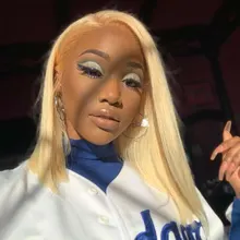 Mechones de cabello humano liso Remy brasileño con cierre, mechones de pelo negro perla rubio miel, 613 mechones, envío gratis