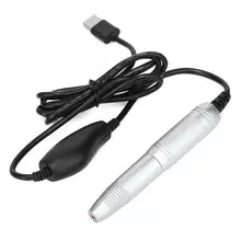 Портативный электрический шлифовальный станок для дизайна ногтей 20000 ОБ/мин, шлифовальный станок для дизайна ногтей, устройство для маникюра и педикюра, 100-240 В, машинка для маникюра и педикюра