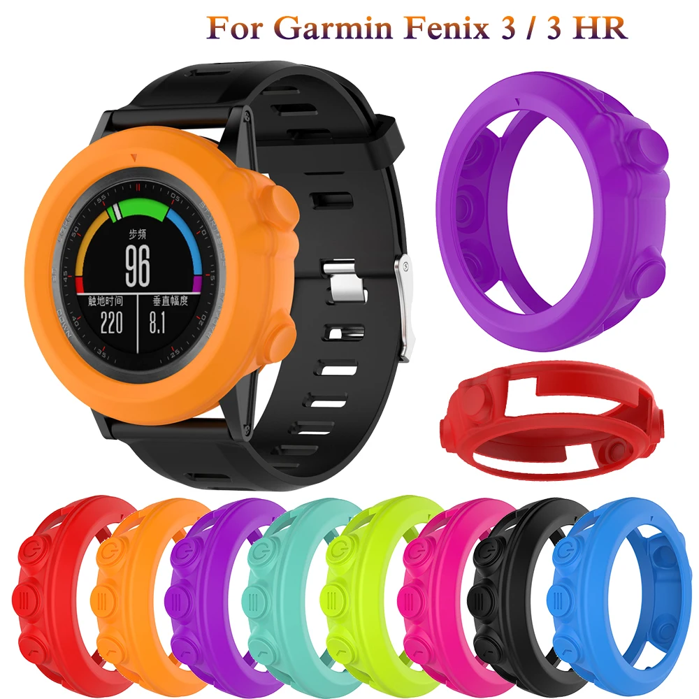 Модный силиконовый защитный чехол для Garmin Fenix 3/3 HR/ Sapphire/Quatix 3/tasx Bravo смарт-часов |