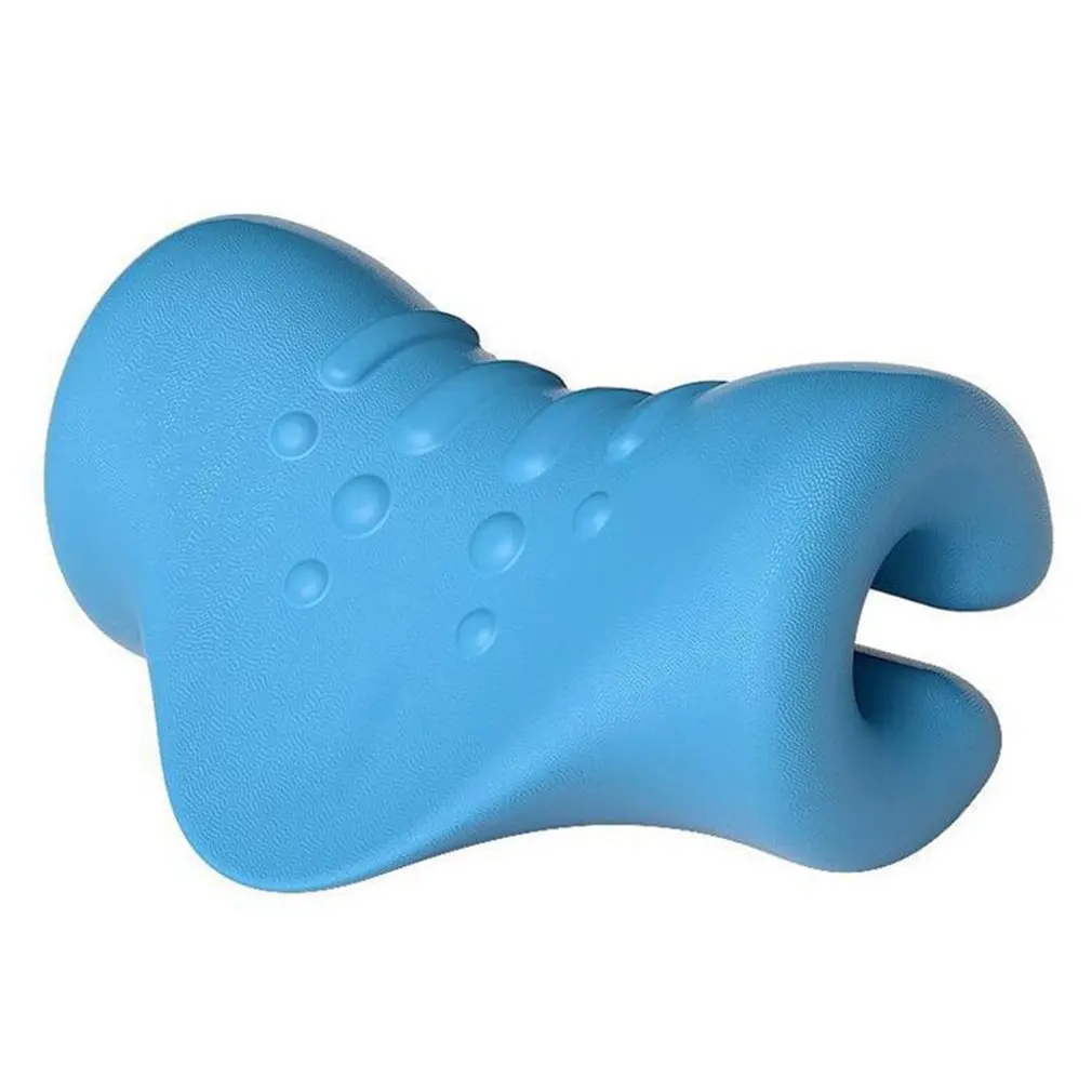Neck And Shoulder Relaxer Chiropractic Pillow Neck Traction Device Relieve Pain And Cervical