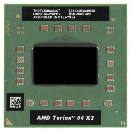 Процессор для ноутбука AMD Turion 64 X2 Mobile TL-50 Socket S1 1.6 ГГц RB TMDTL50HAX4CT PARTS-17940 | Компьютеры и