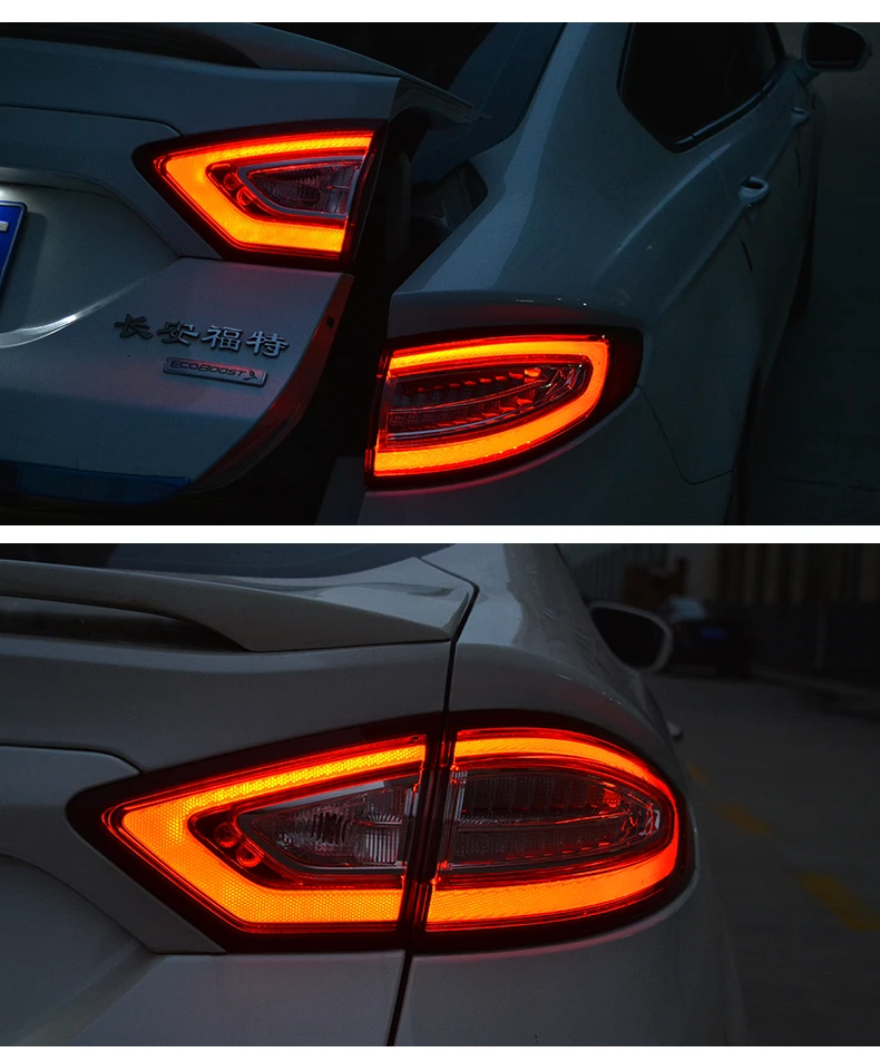 Автомобильный Стайлинг задние фонари для Ford Mondeo задние фонари 2013- светодиодный задний фонарь задний багажник лампа Ford Mondeo светодиодный задний фонарь
