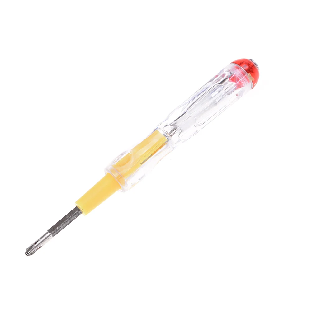 137mm 100-500V Multi-function Household LED Elec c Test Tester Pen Screwdriver Voltage Tester Detector Probe